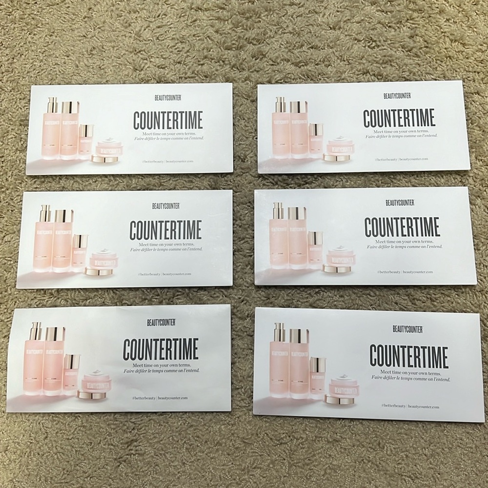 6 Countertime sample packs